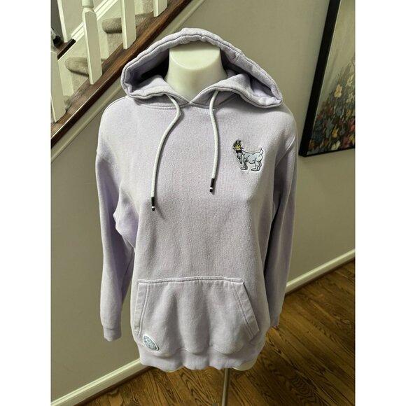GOATUSA GOAT USA WG Hooded Sweatshirt Purple Size Small - Picture 5 of 7
